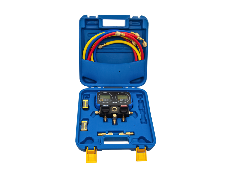 VRM2-0101i-MANOMETRU DIGITAL DOI ROBINETI VALUE