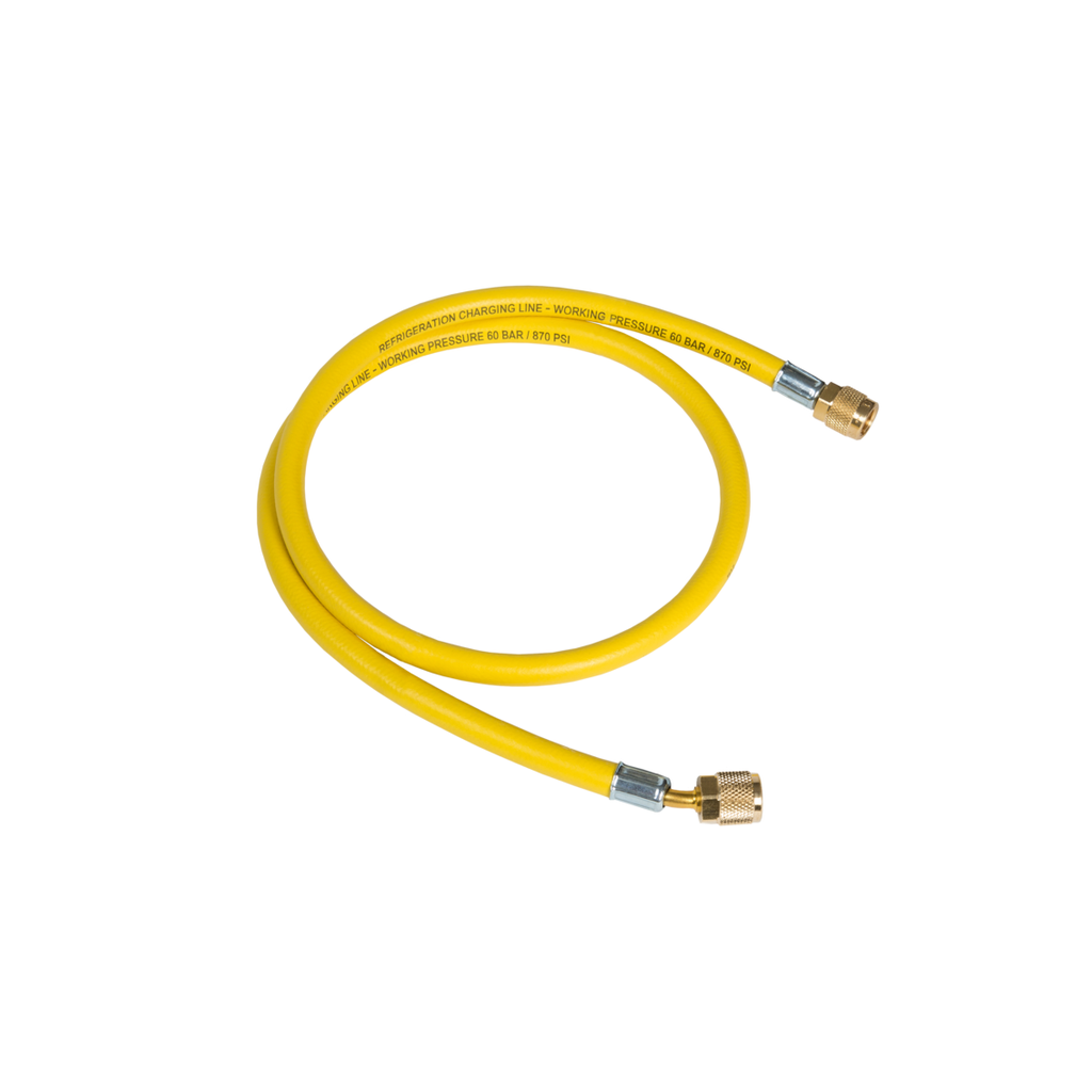 Furtun de încărcare, galben, 1/4" SAE, 200" / 500 cm REFCO