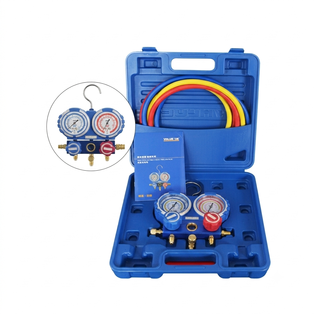 VMG-2-R410A-B-SET MANOMETRE R22, R134A , R407C , R410A VALUE
