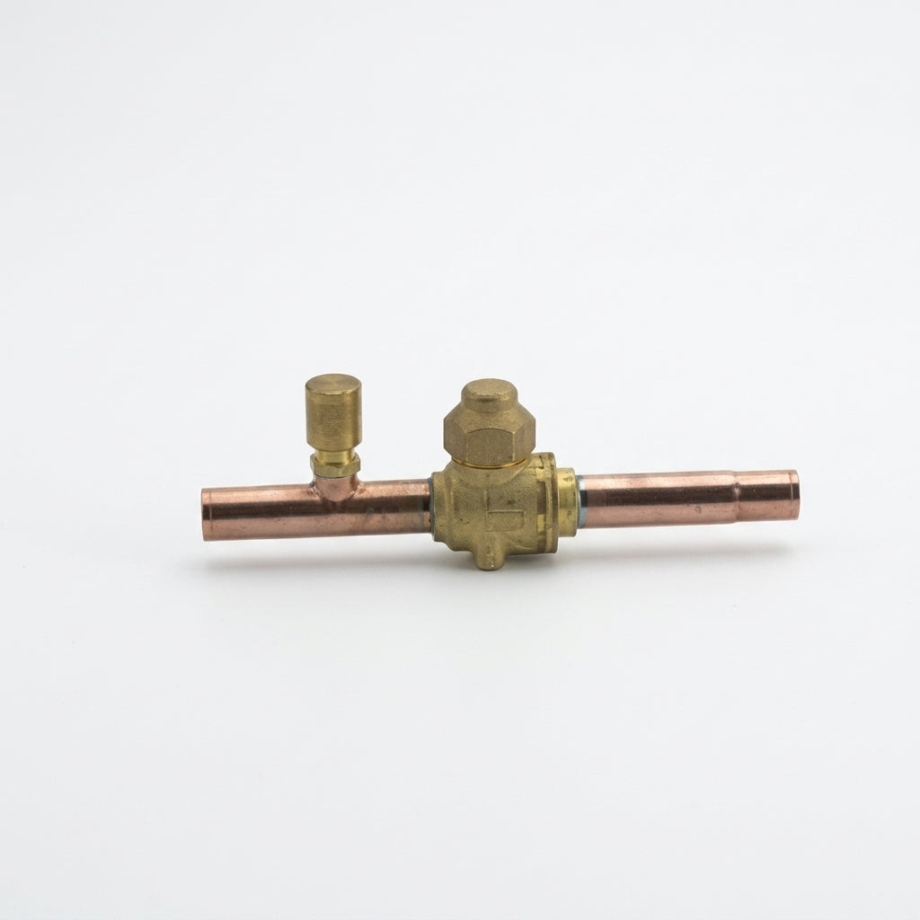 Robinet cu Sferă și Supapă de Acces Danfoss