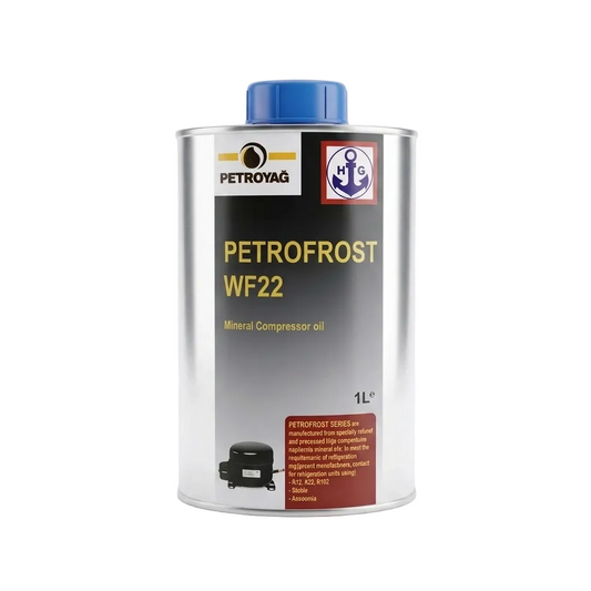 Ulei mineral pentru compresor frigorific Petroyağ Petrofrost WF22, 1 Litru