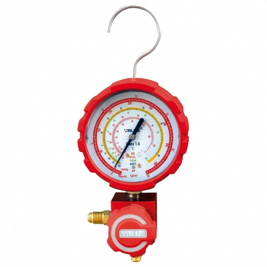 VMG-1-U-H BATERIE MANOMETRU INDIVIDUAL INALTA PRESIUNE R22, R134A, R407C, R410A
