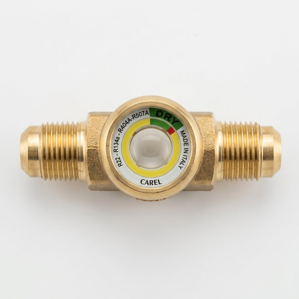 Vizor de lichid cu indicator de umiditate 3910/33 10 mm Castel, racord holender (SAE)