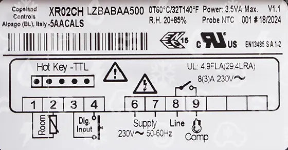 CONTROLER DIXELL XR02CH